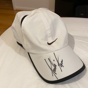 Nike Dri-Fit Hat Autographed by Andre Agassi